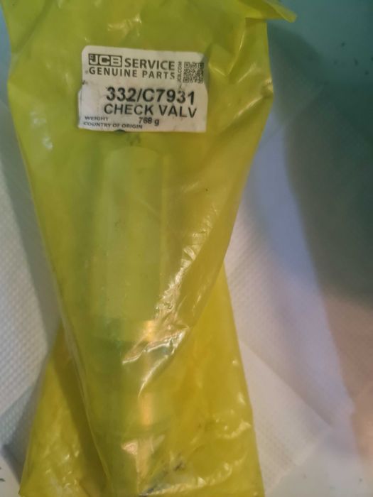 Клапан JCB 332/C7931