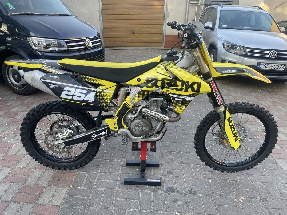 Suzuki Rmz 450 Zadbana wtrysk mapy