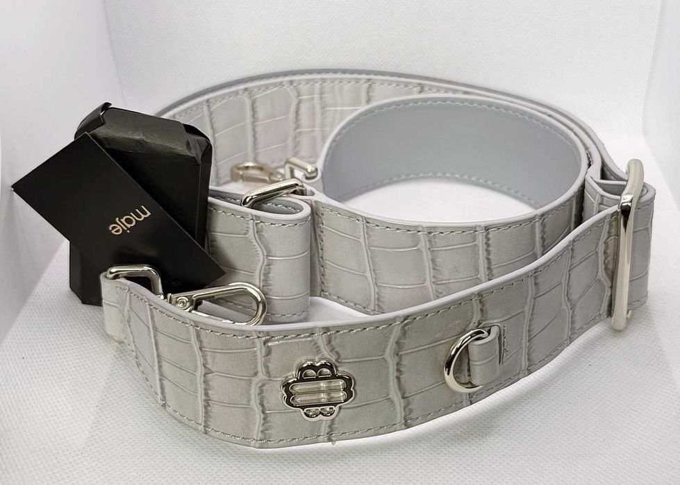 Nowy pasek do torebki Maje - Gris perle