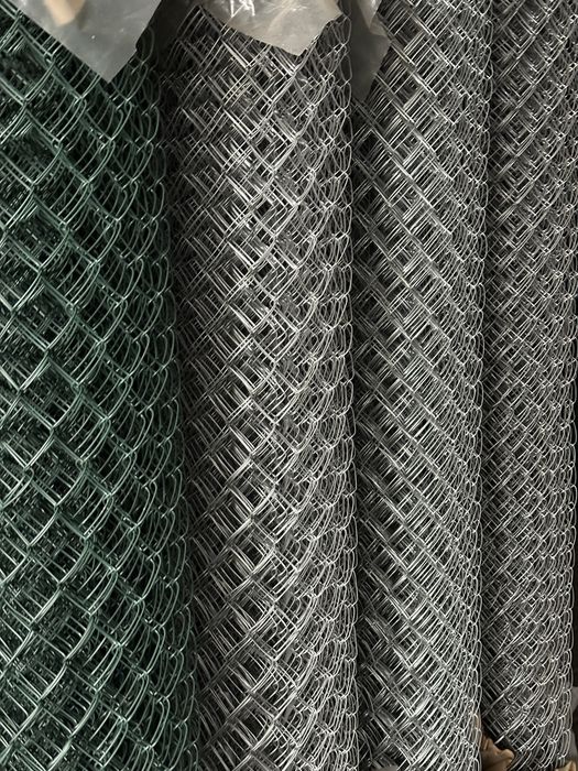 Сітка рабиця оцинкована та ПВХ 35×35, висота 1,2/1,5/1,8 м