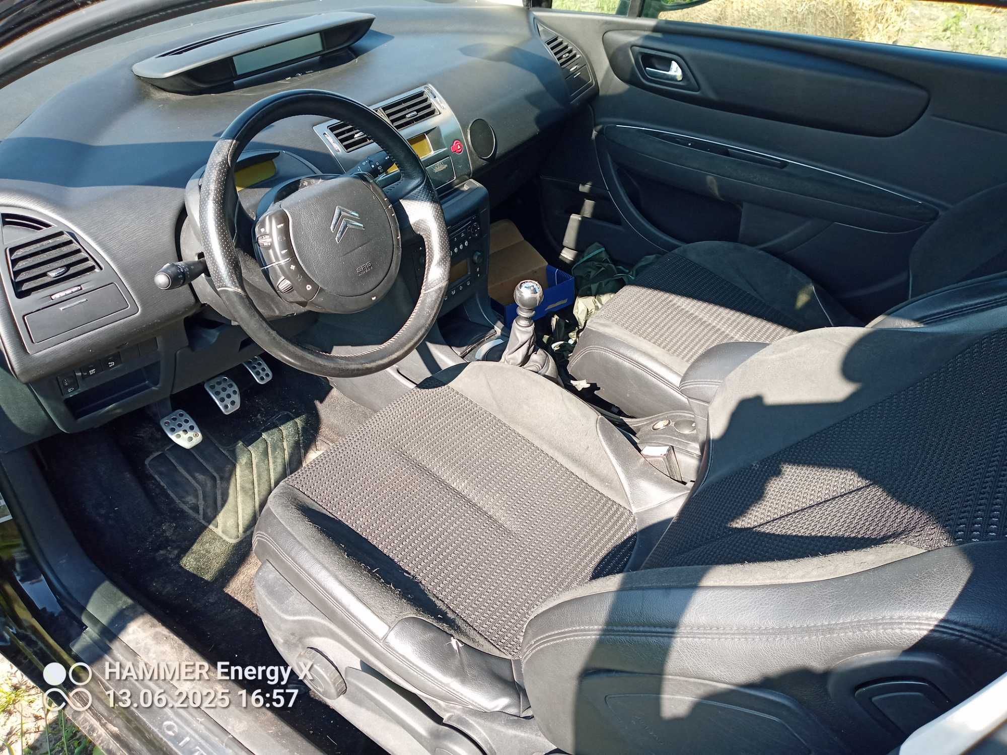 Citroen C4 VTS 2.0 HDI 136KM  Kolor Czarny EXL