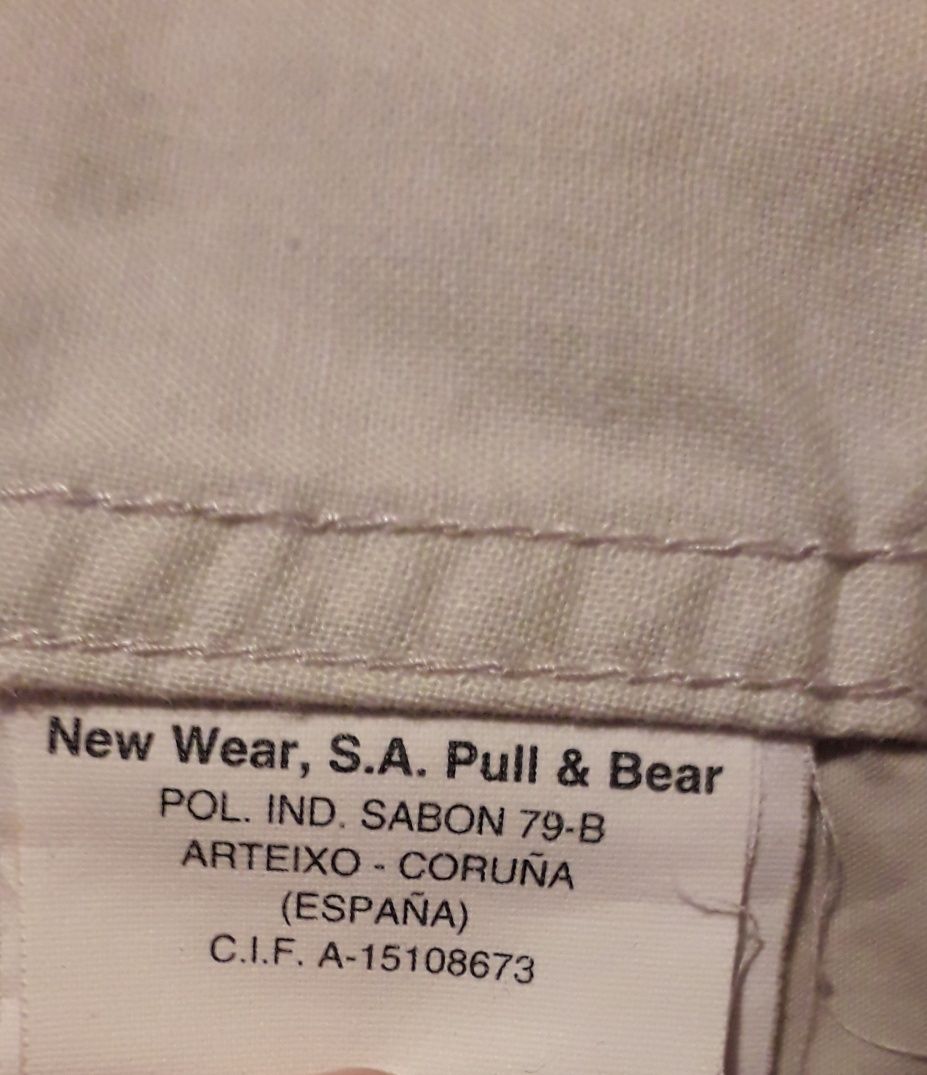 Casaco beje, Pull & Bear, vintage, tamanho XL.