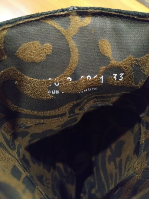 FLY LONDON Botas criança pele genuína tam. 33