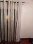 2 Cortinados Organza 1.40m X 2.34m em excelente estado