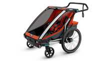 Przyczepka rowerowa dla dzieci Thule chariot sport 2 osobowa cross