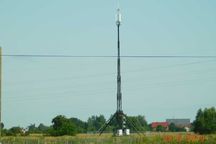 Mobilny maszt telekomunikacyjny - wieża tymczasowa 25m