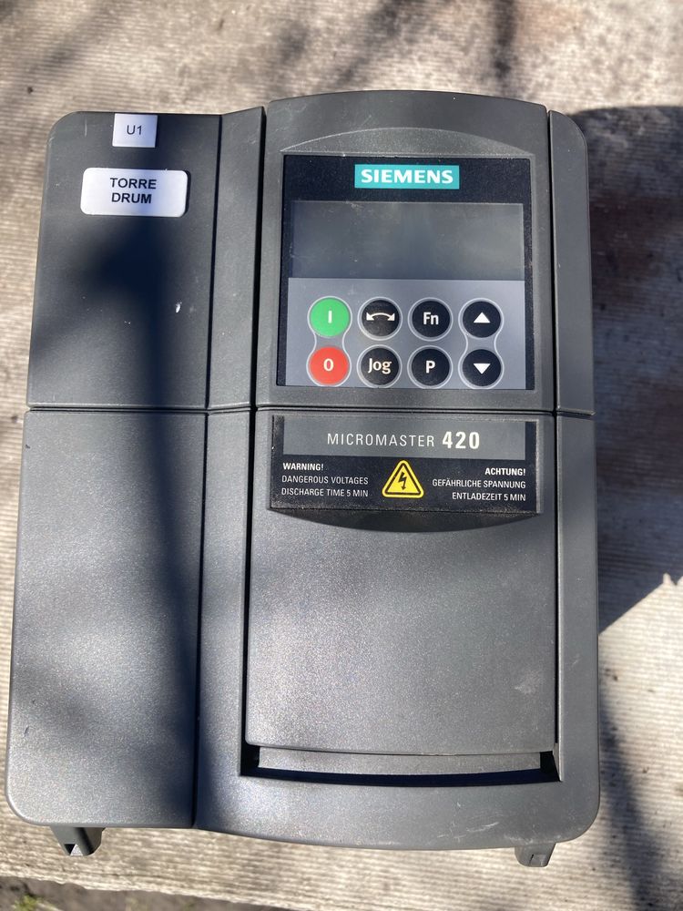 Частотний перетворювач Siemens MicroMaster 420