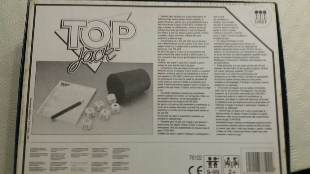 Jogo de poker top jack