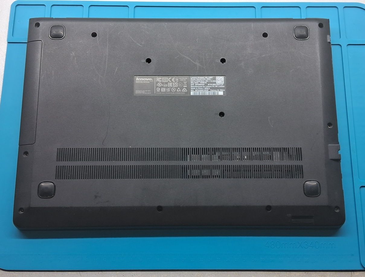 Ноутбук Lenovo 100-15IBY 4 ядра / 4 потоки