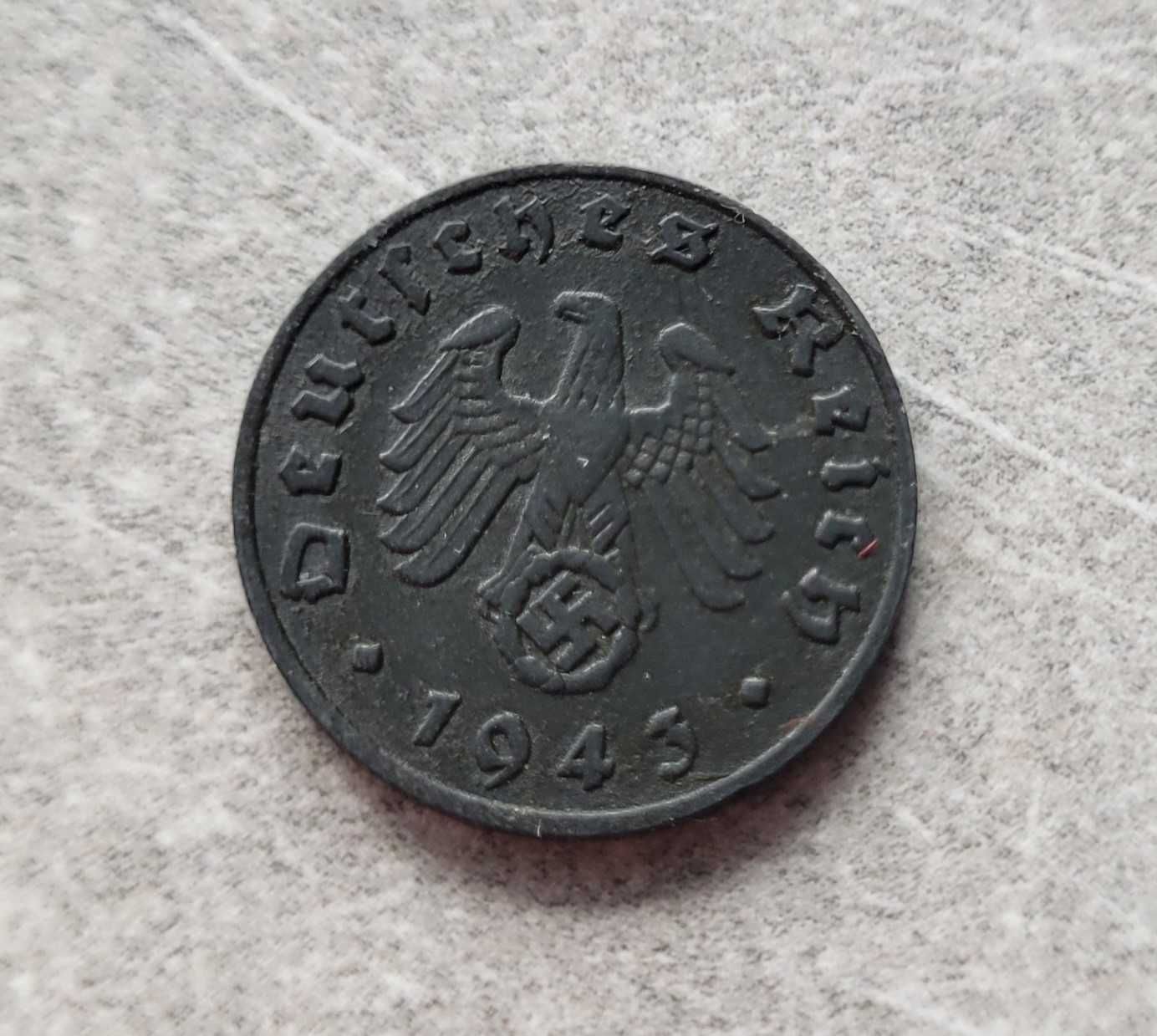 150) NIEMCY III Rzesza - 1 Pfennig - 1943 r. - E