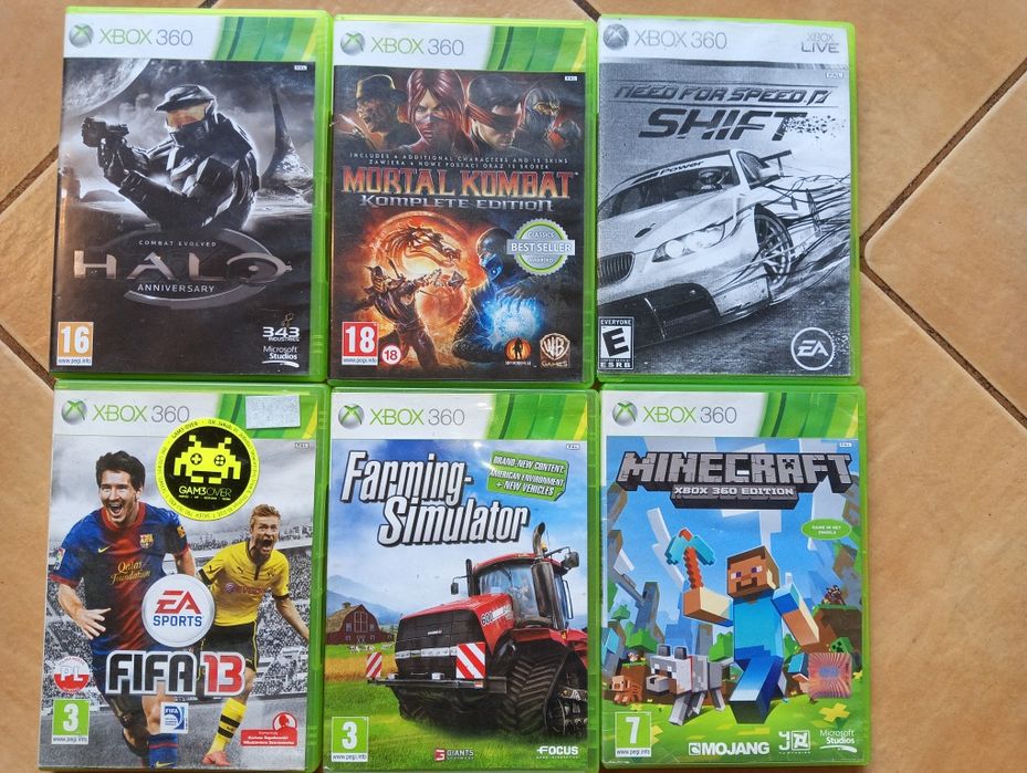 Gry Xbox 360, zasilacz