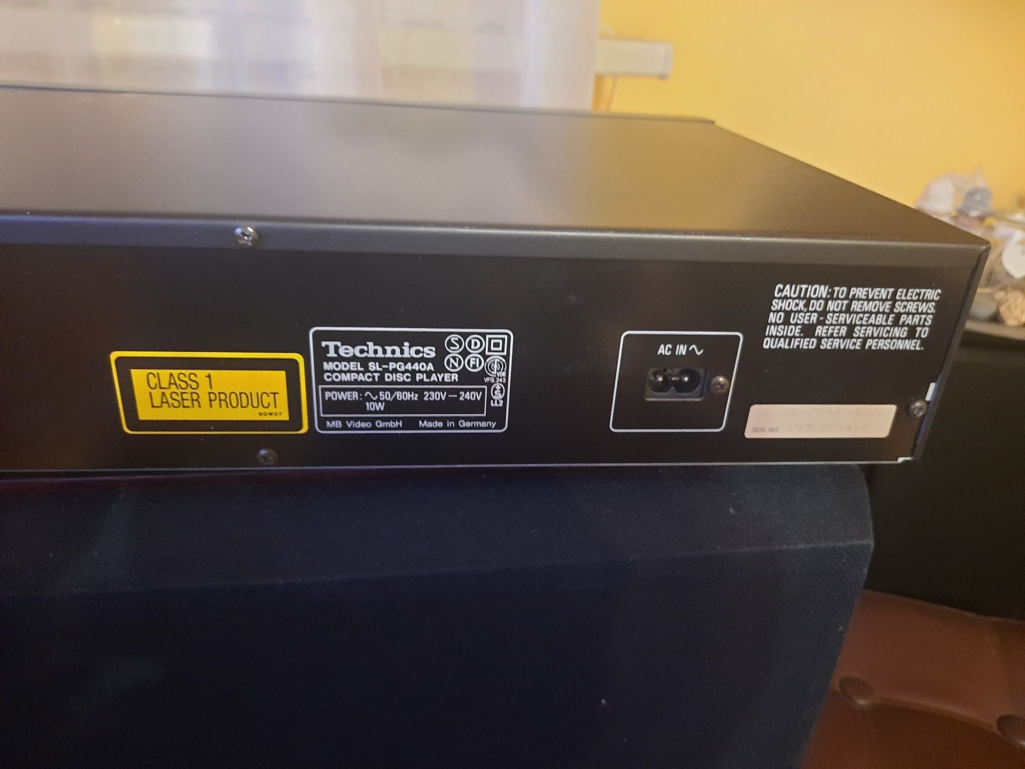 Technics Compact Disc SL-PG440A stan bardzo dobry