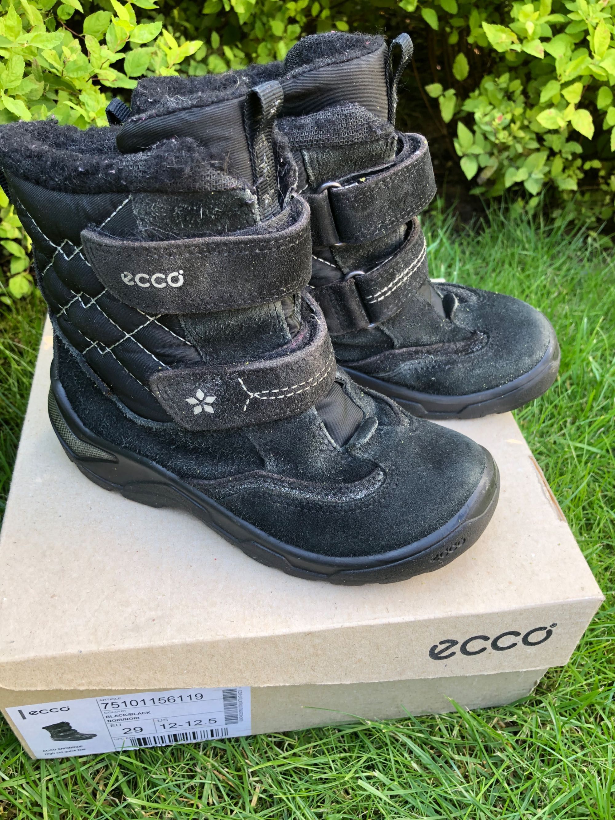 Ecco zimowe sniegowce kozaki roz. 29 gore-tex nieprzemakalne