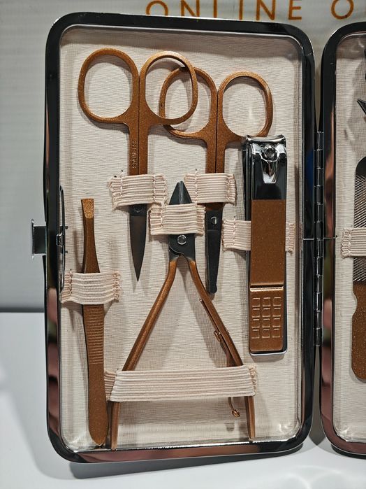 Profesjonalny Zestaw Do Manicure Pedicure 18 Szt Narzędzi Do Paznokci