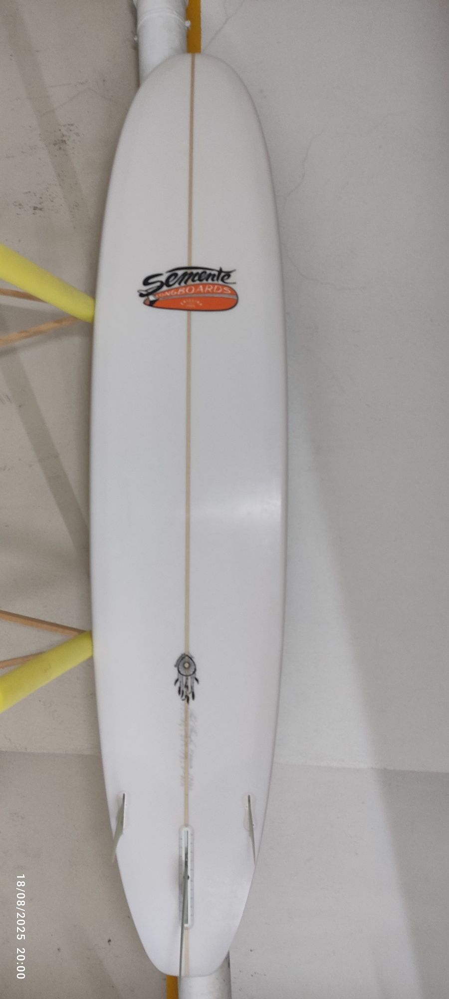 Prancha de surf longboard Semente 9'2, como nova