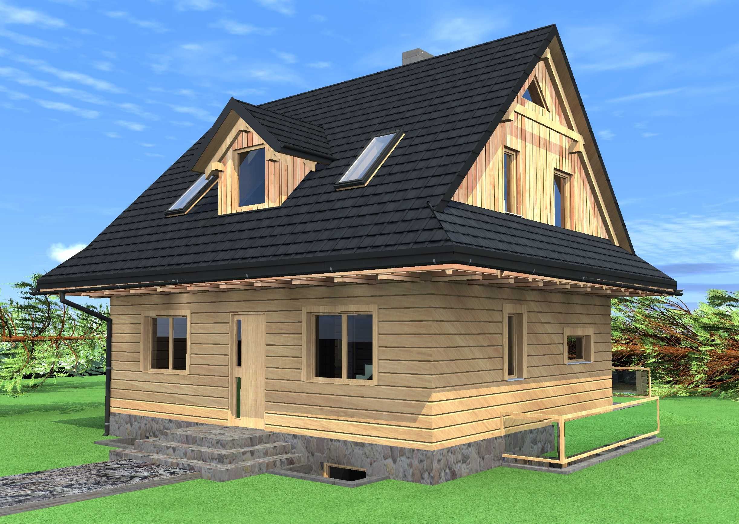 Projekt domu 140 m2