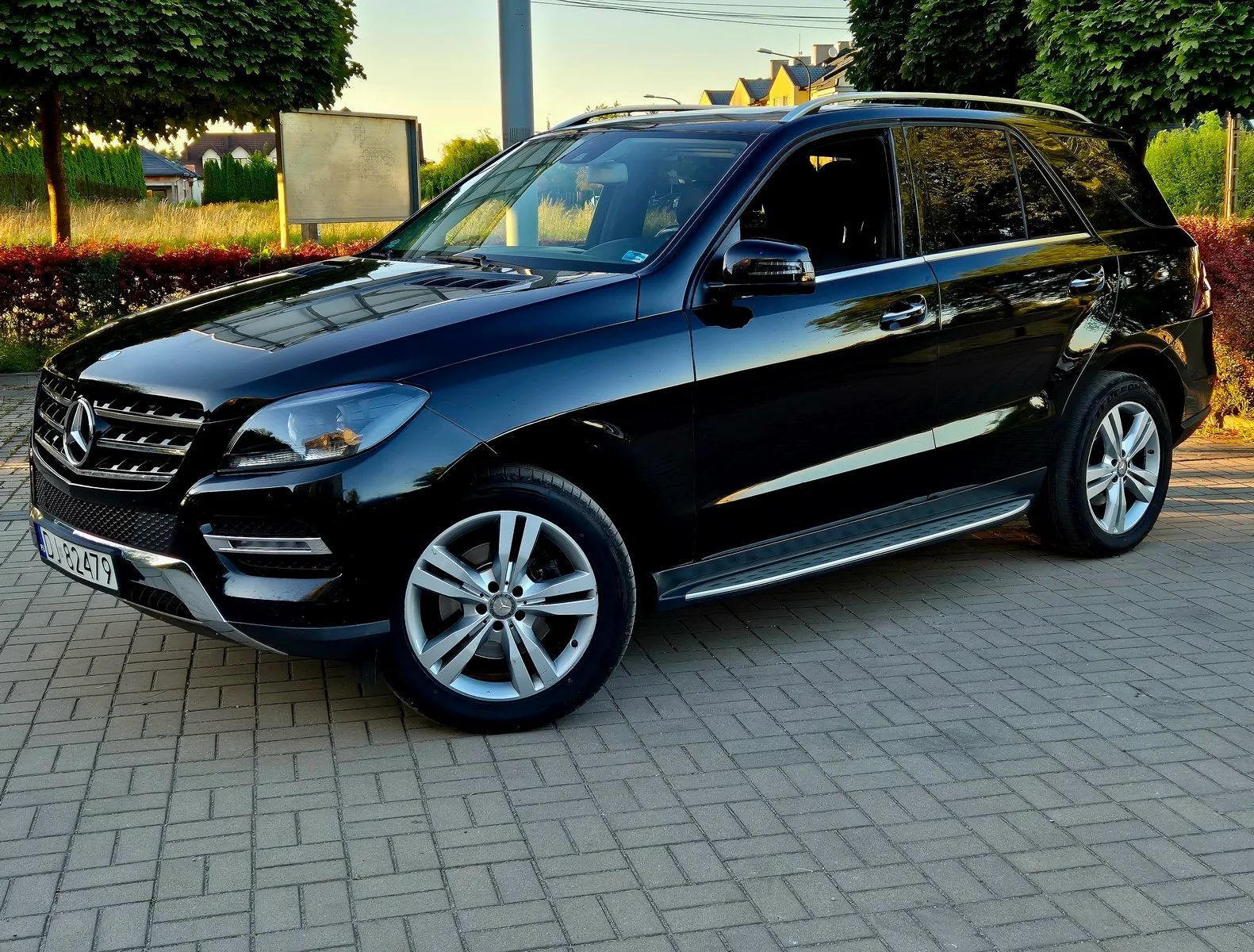 Mercedes-Benz ML ML 350 benzyna 130tys/km 2015r ZAMIANA zadbany
