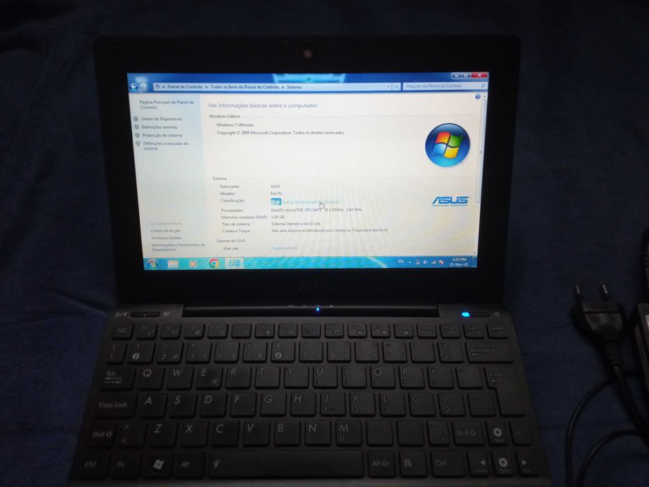 Portátil Asus eee 1018P