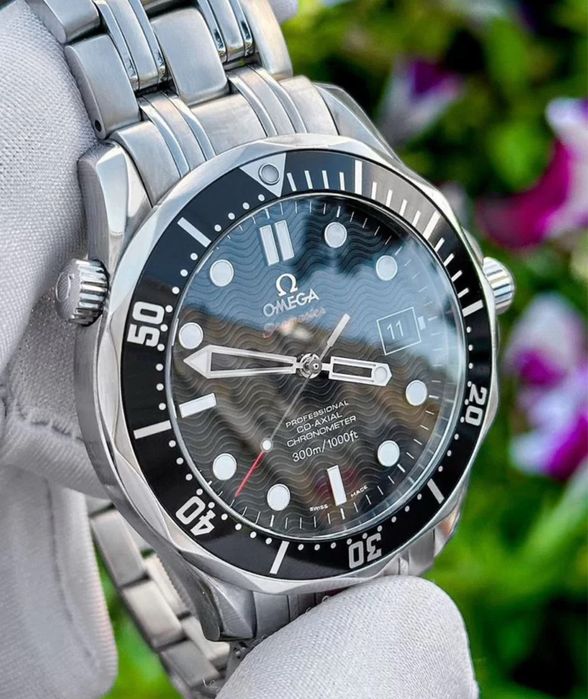 Мужские часы Omega Seamaster Diver Black