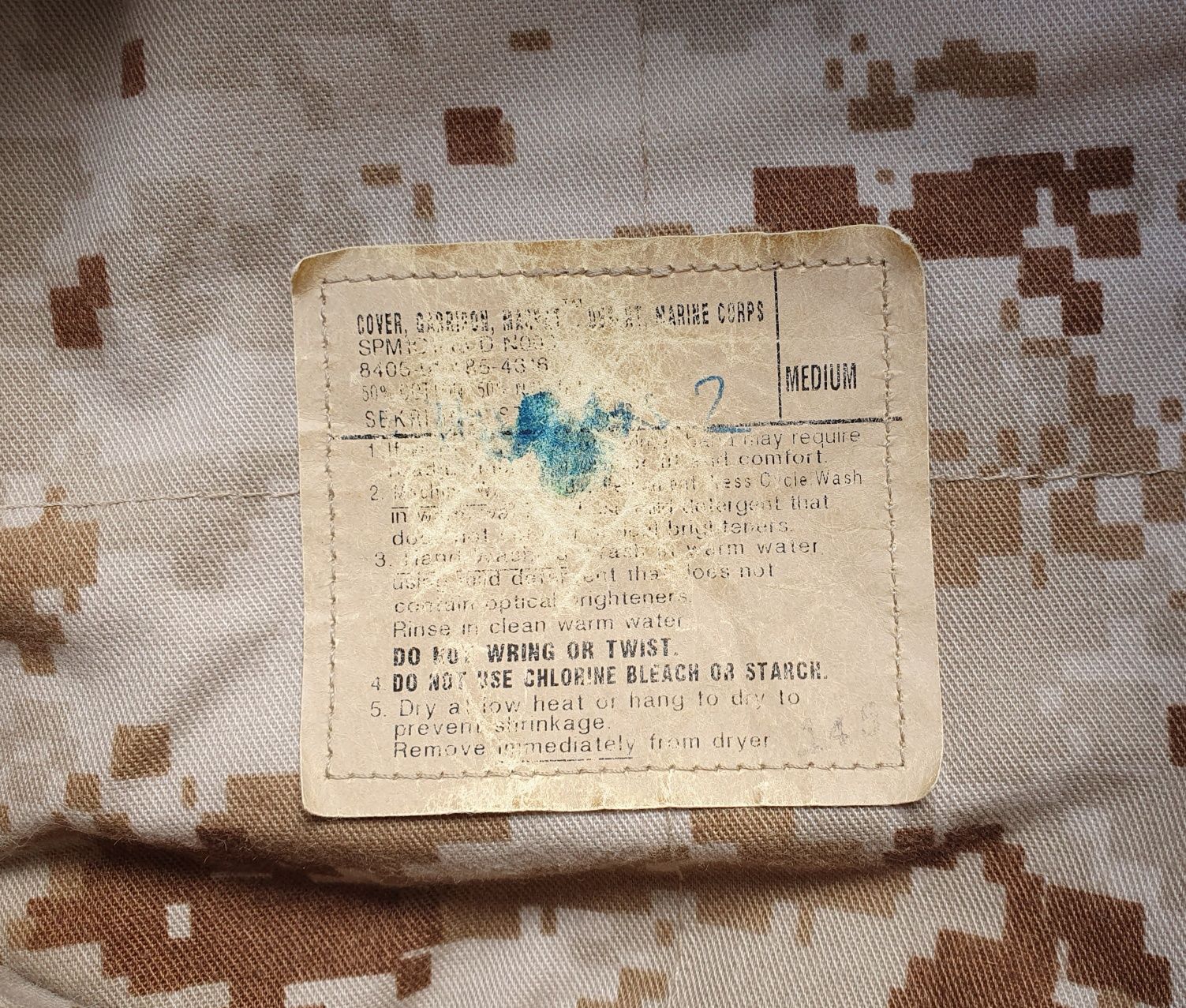 Czapka USMC Marineska usa MARPAT Medium Sekri