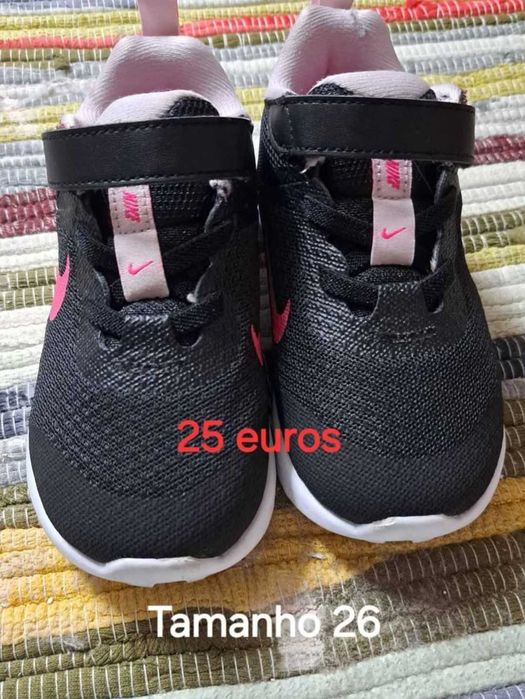 Sapatilhas pretas nike menina