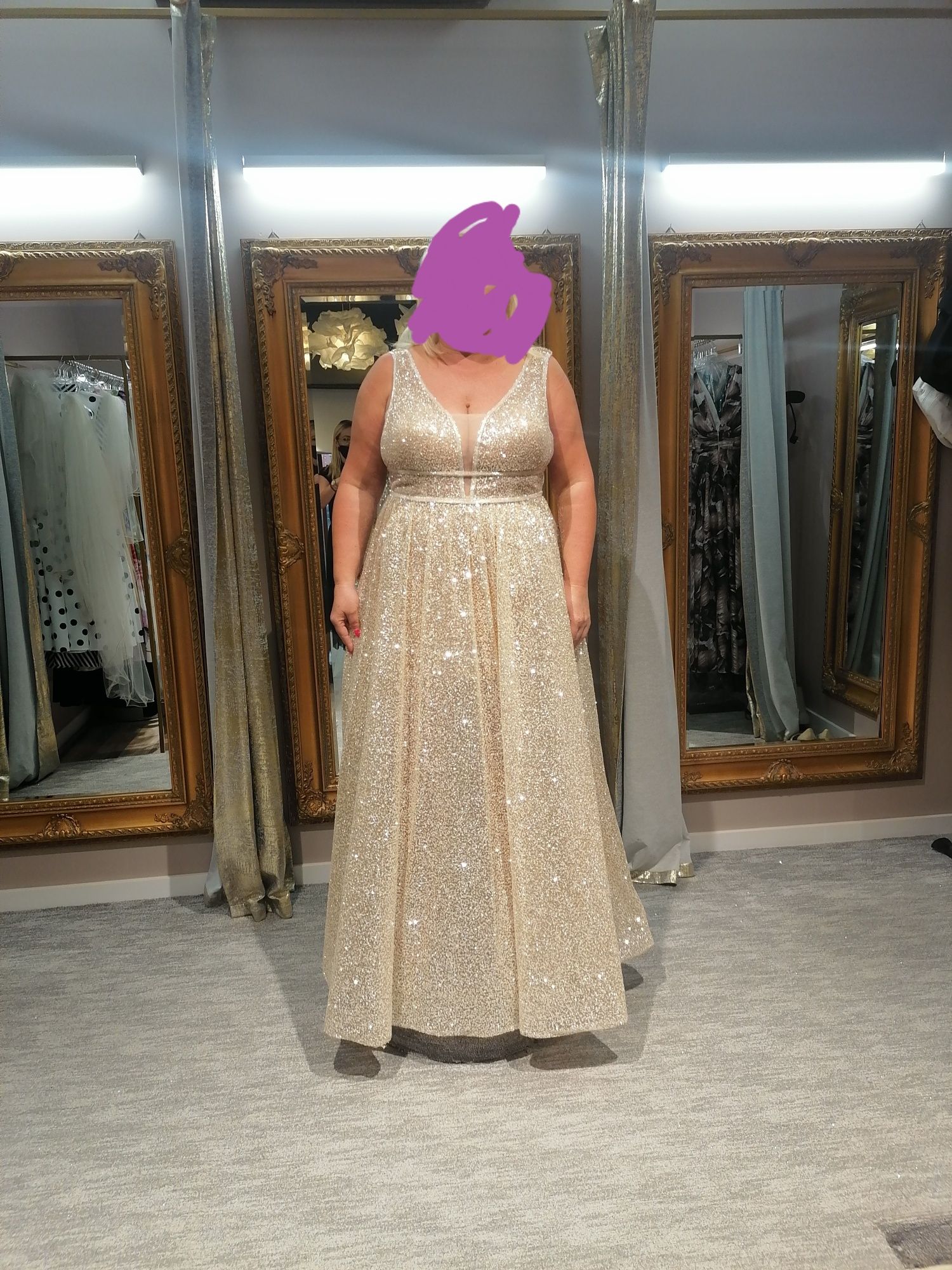 Suknia ślubna Tintur Tesoro duży rozmiar