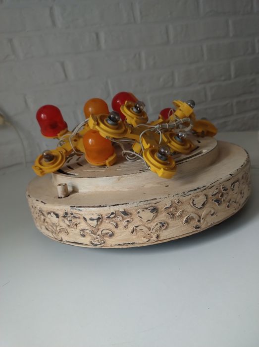 Светильник светомузыкальный, советский, переделанный.