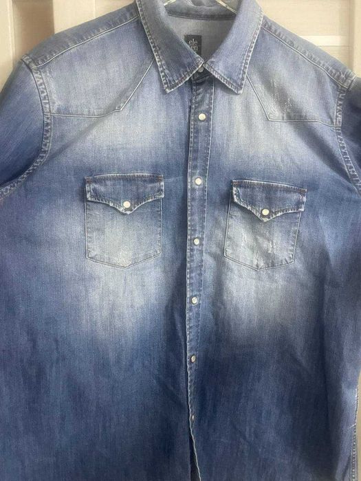 Джинсова сорочка чоловіча Eleventy