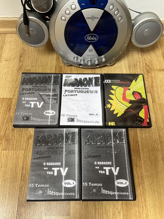 Kit Karaoke Ídolos Concentra