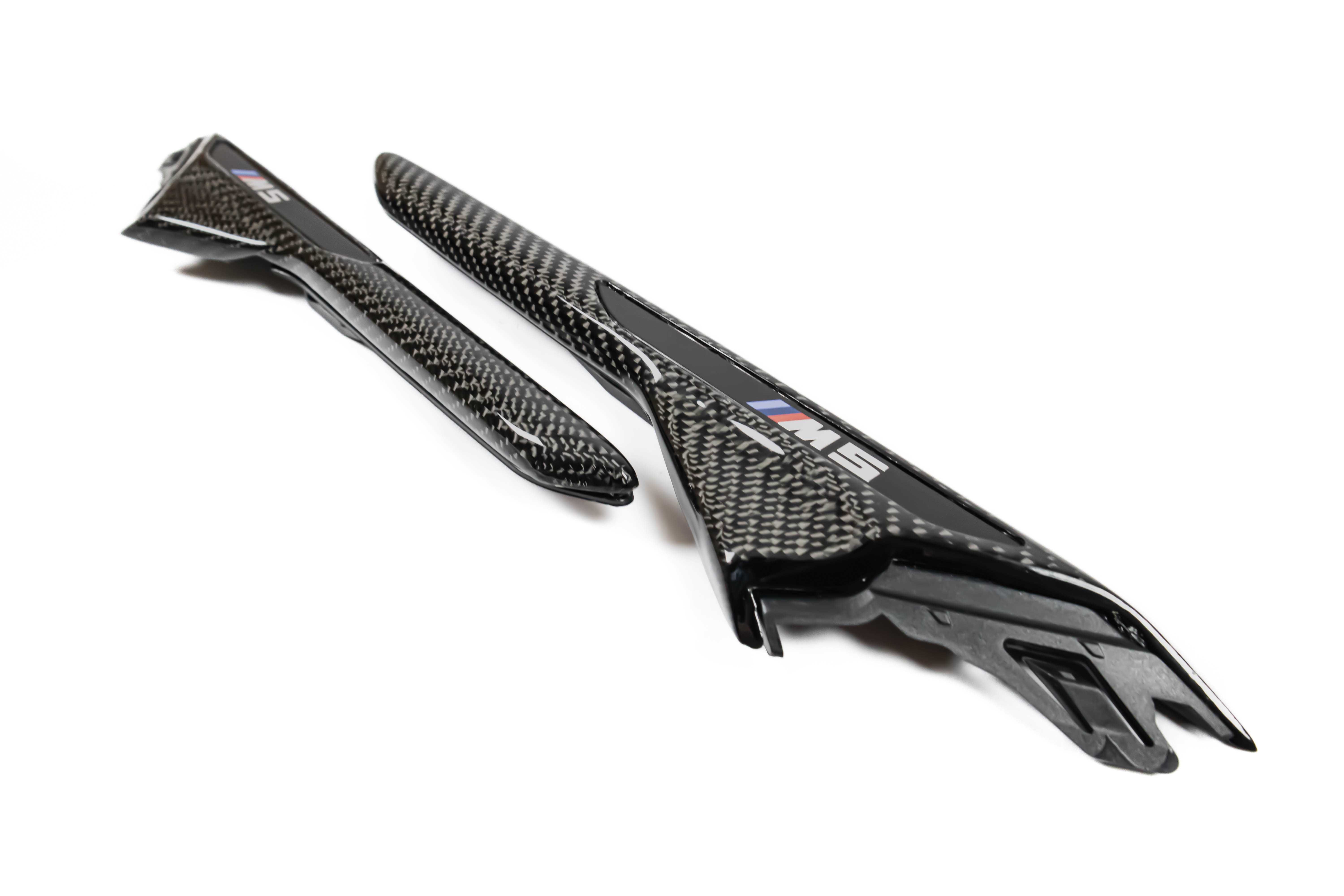Карбоновые накладки на крылья жабры BMW F90 M5 (2017-2022)