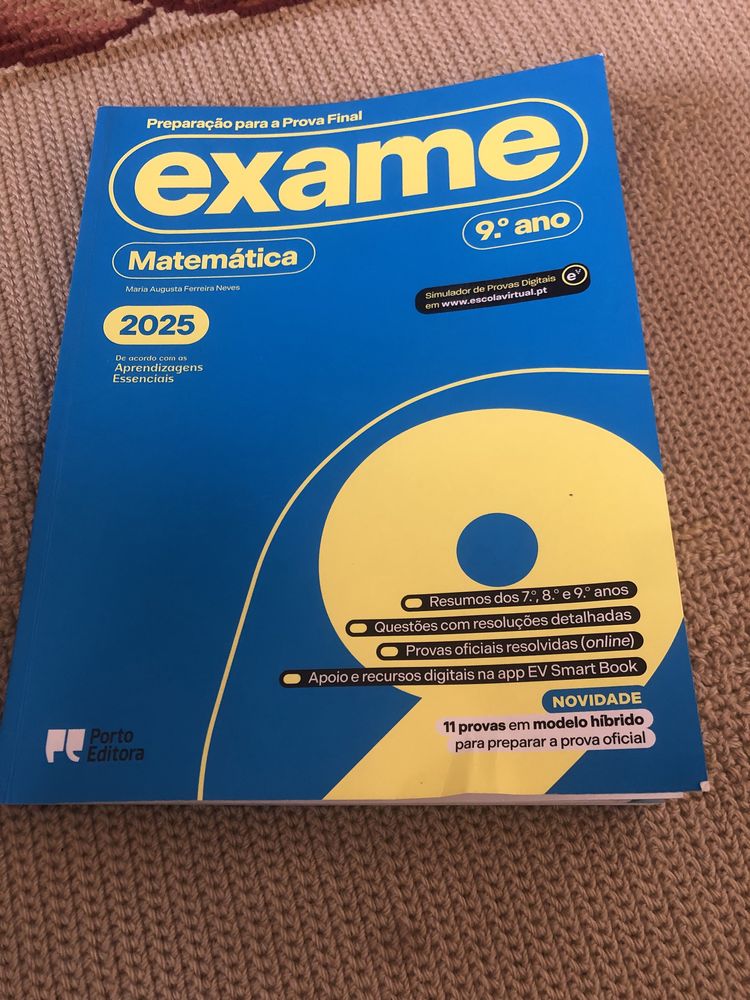 Livro preparacao exame matematica 9 Ano