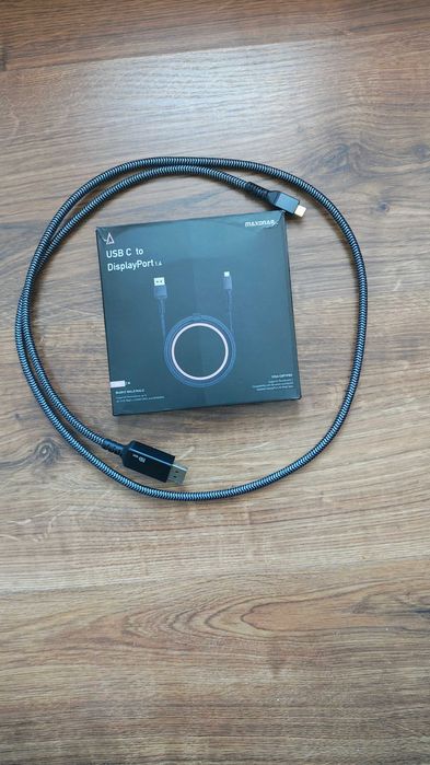 Kabel USB C do DisplayPort 1.4 Maxonar 1.2 m