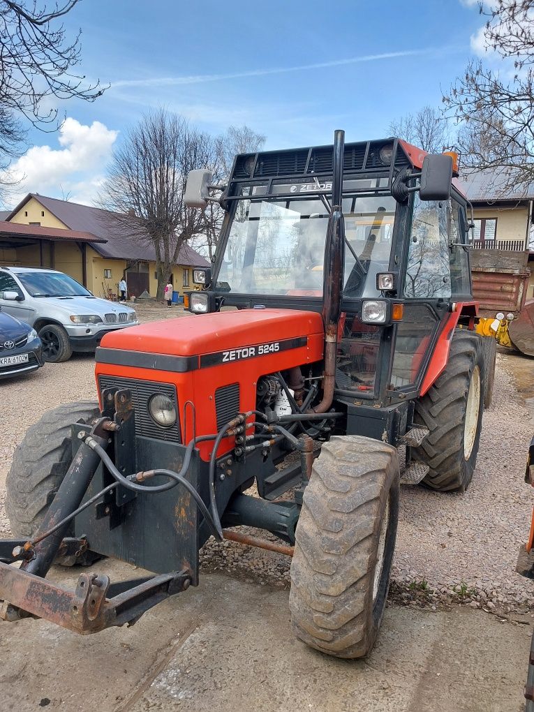 Zetor 4x4 tuz pług do śniegu hydraulika z przodu (5245, 6245, 7245)