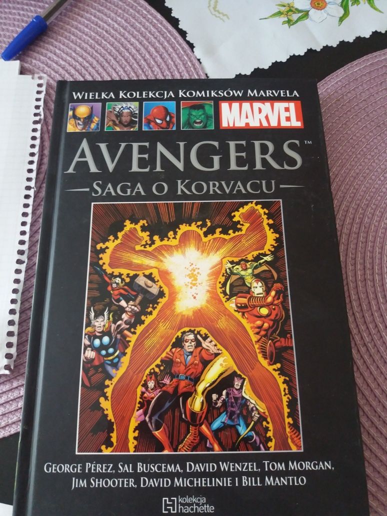 Avangers saga o korvacu książka