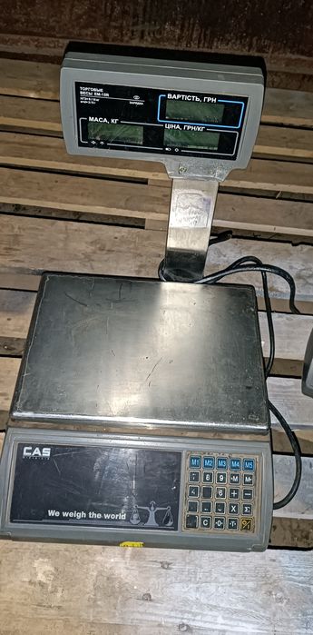 Ваги торгові .Корея.CAS.Ваги Електронні