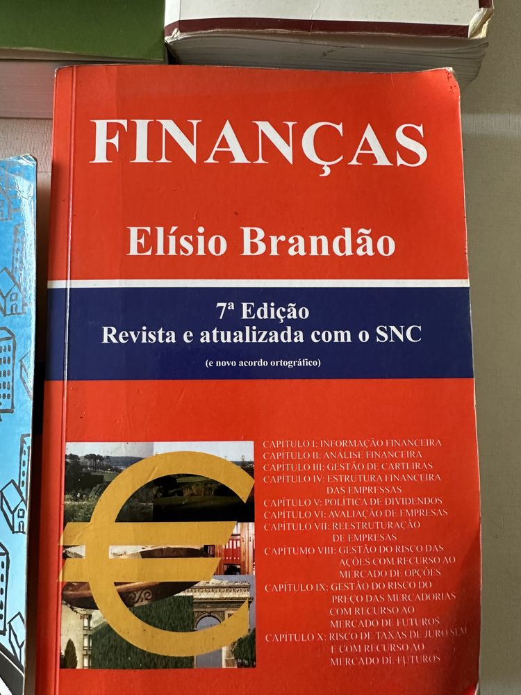 Livros curso Economia