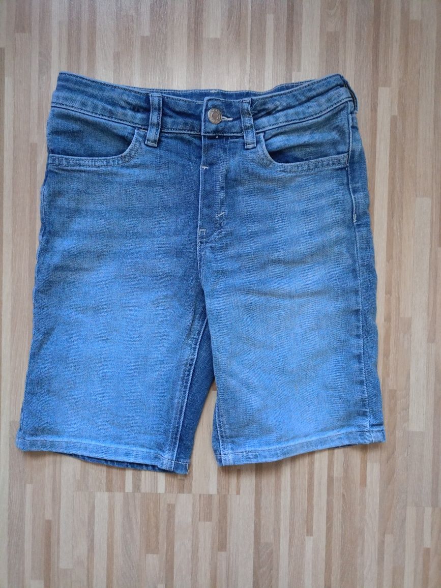 Spodenki jeans hm 140