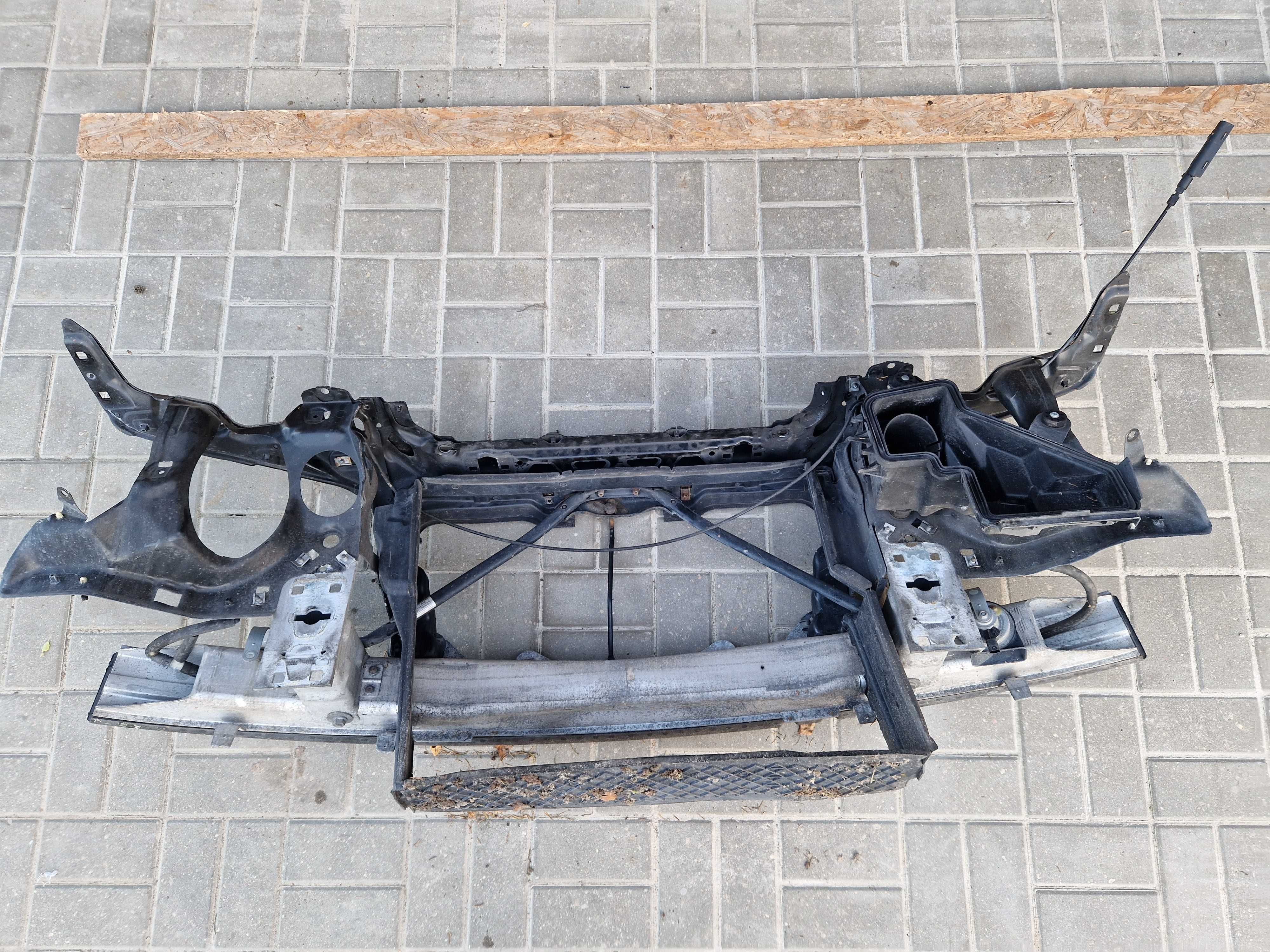 BMW 7 E65 E66 Pas Przód Belka Wzmocnienie Czołowe Stan BDB