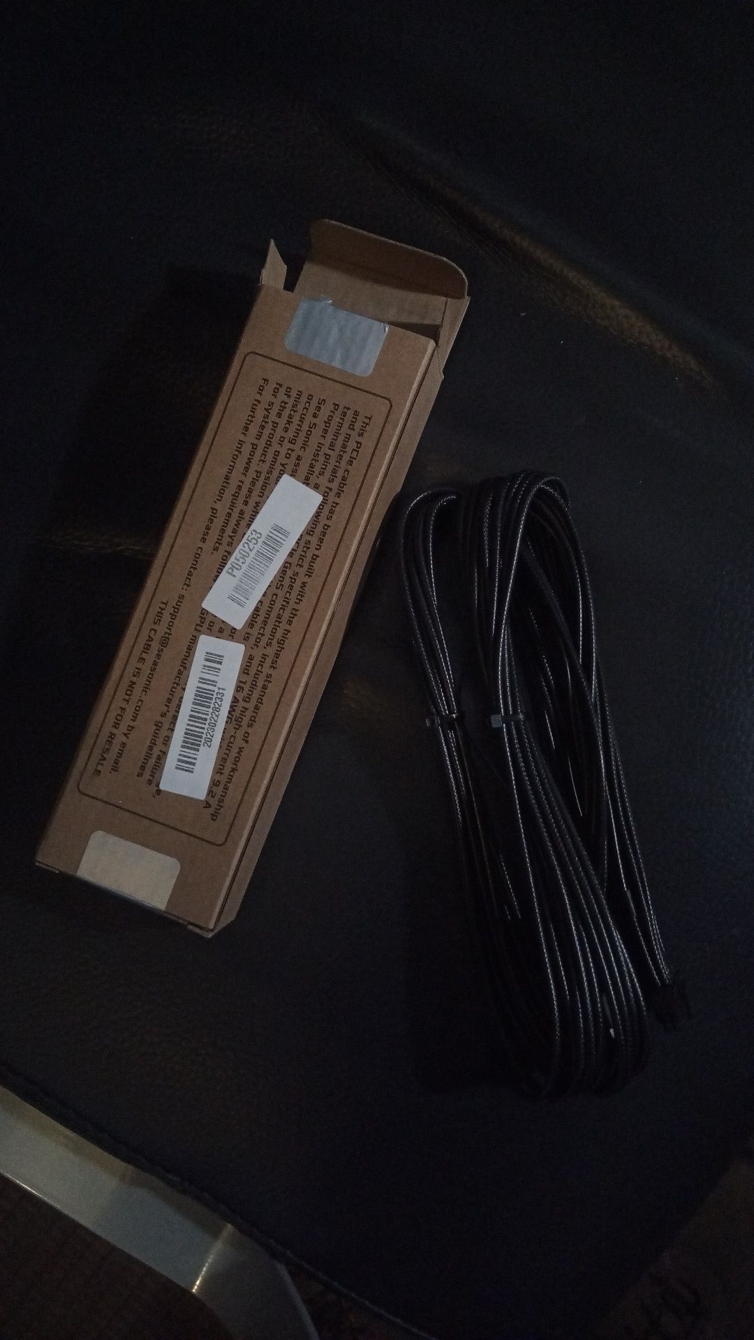 Cabo 12VHPWR para psu seasonic