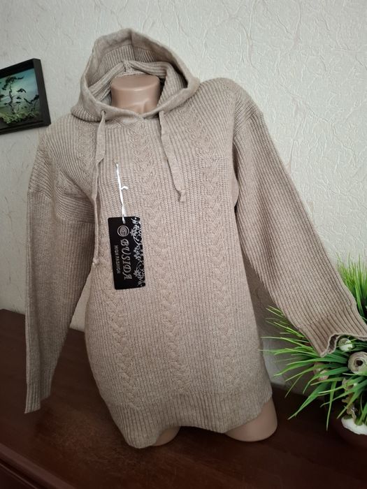 Стильная Джемпер свитер кофта Турция 48-54р