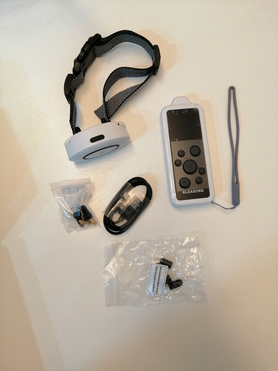 Dog training collar