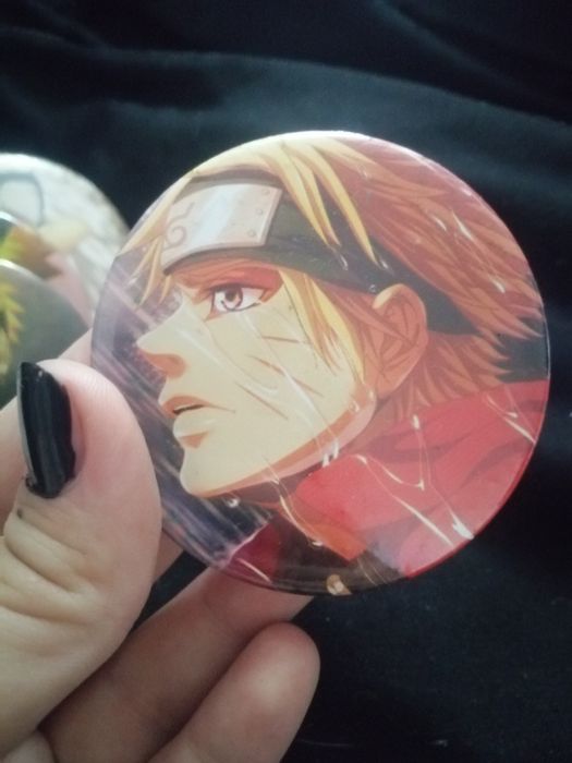 Набор значков из аниме "Наруто"