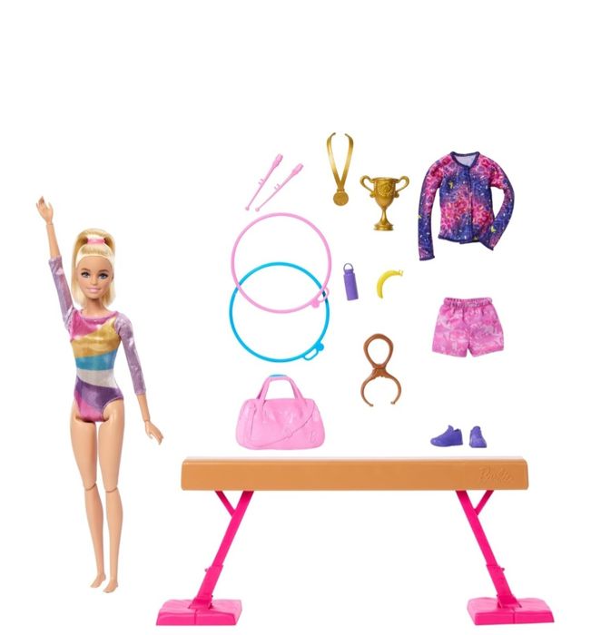 Нюанс Лялька Барбі гімнастка Barbie careers gymnastics