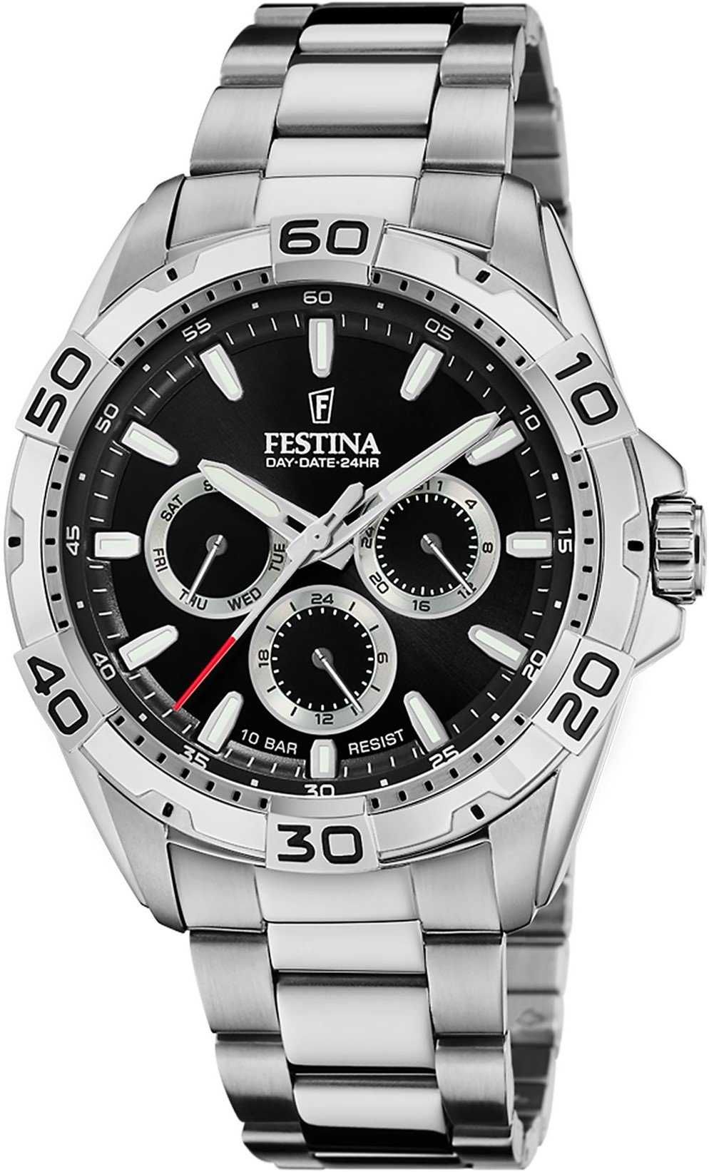Nowy zegarek Festina F20623/4 kompletny zestaw sklepowy