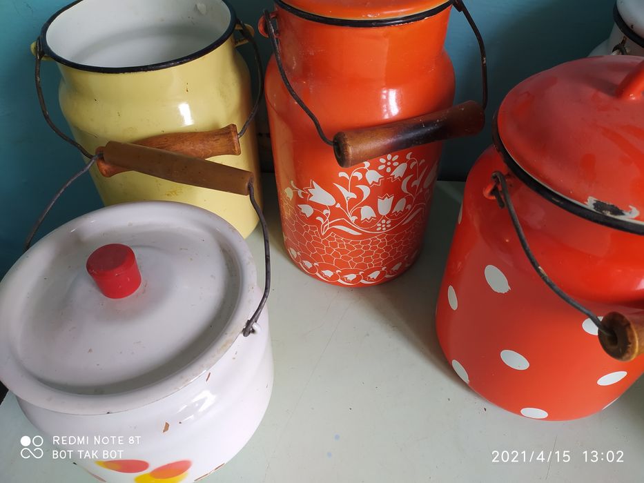 Бидончик эмалированный СССР