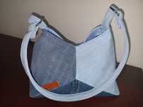 Torebka handmade z jeansu