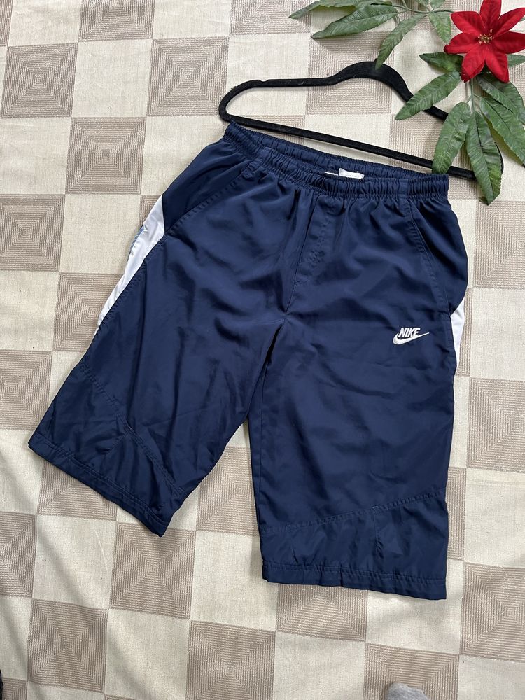 Nike orginał szorty sportowe XL 158/170 spodenki granatowe