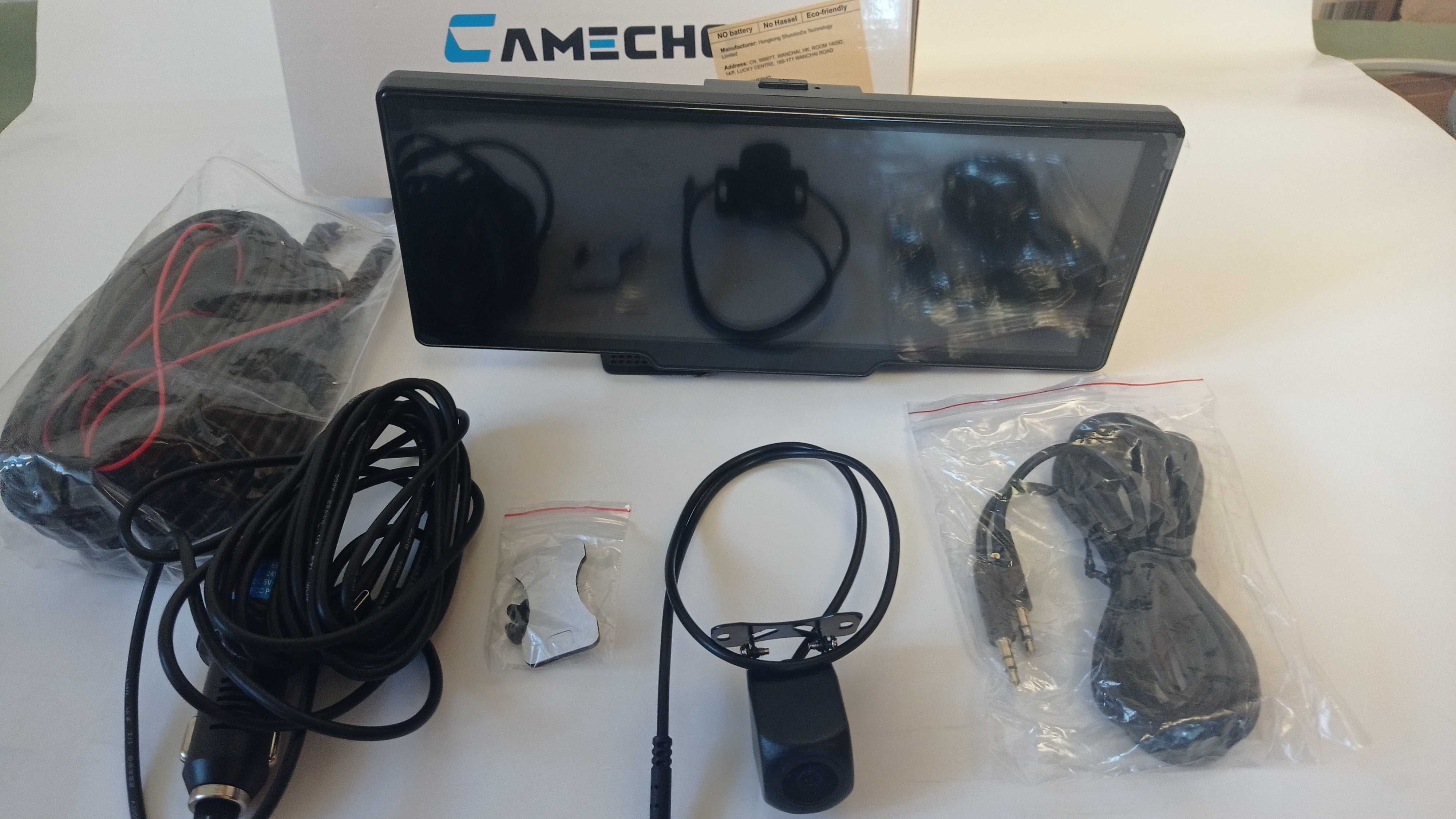 5) Android магнітола CAMECHO AndroidAuto/Carplay/Задня камера