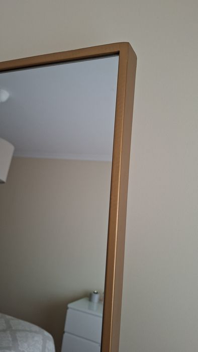 Espelho dourado de pé, novo, Maison du Monde