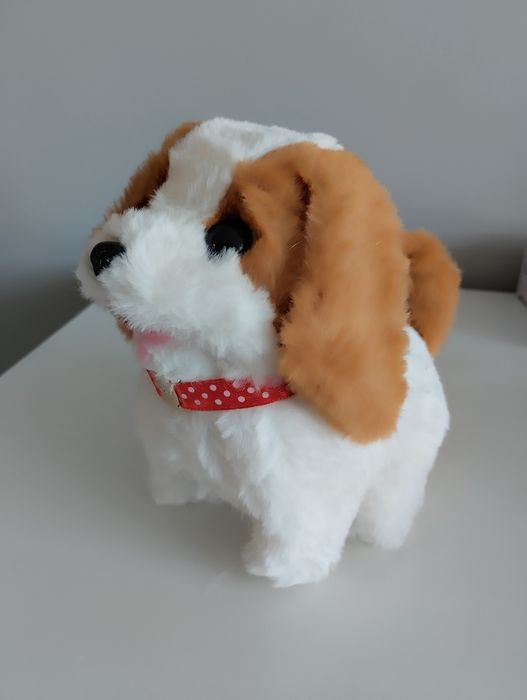 Nowy interaktywny piesek szczeniaczek słodki chodzi dźwięki